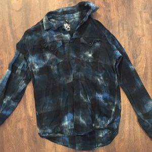 Tie die flannel